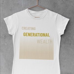 Generational Wealth tee cream